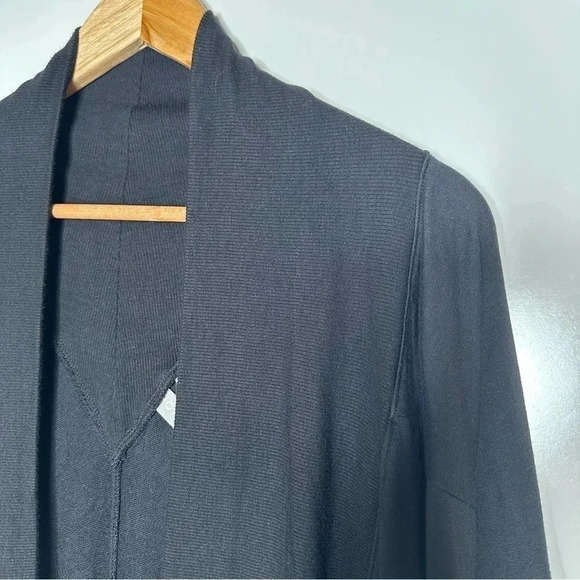 Athleta Black Nirvana Wear Two Ways Open Cardigan Size XS - Picture 6 of 9